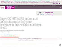 Tablet Screenshot of contrave.com